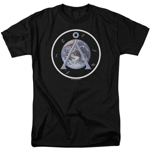 Stargate SG1-Earth Emblem adult unisex t-shirt