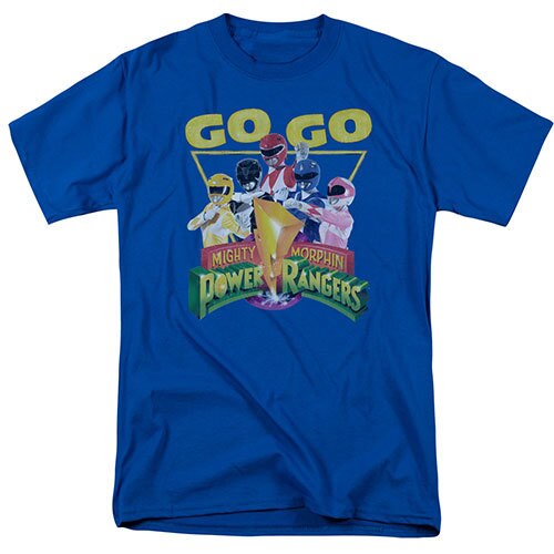 Mighty Morphin Power Rangers-GO GO adult unisex t-shirt