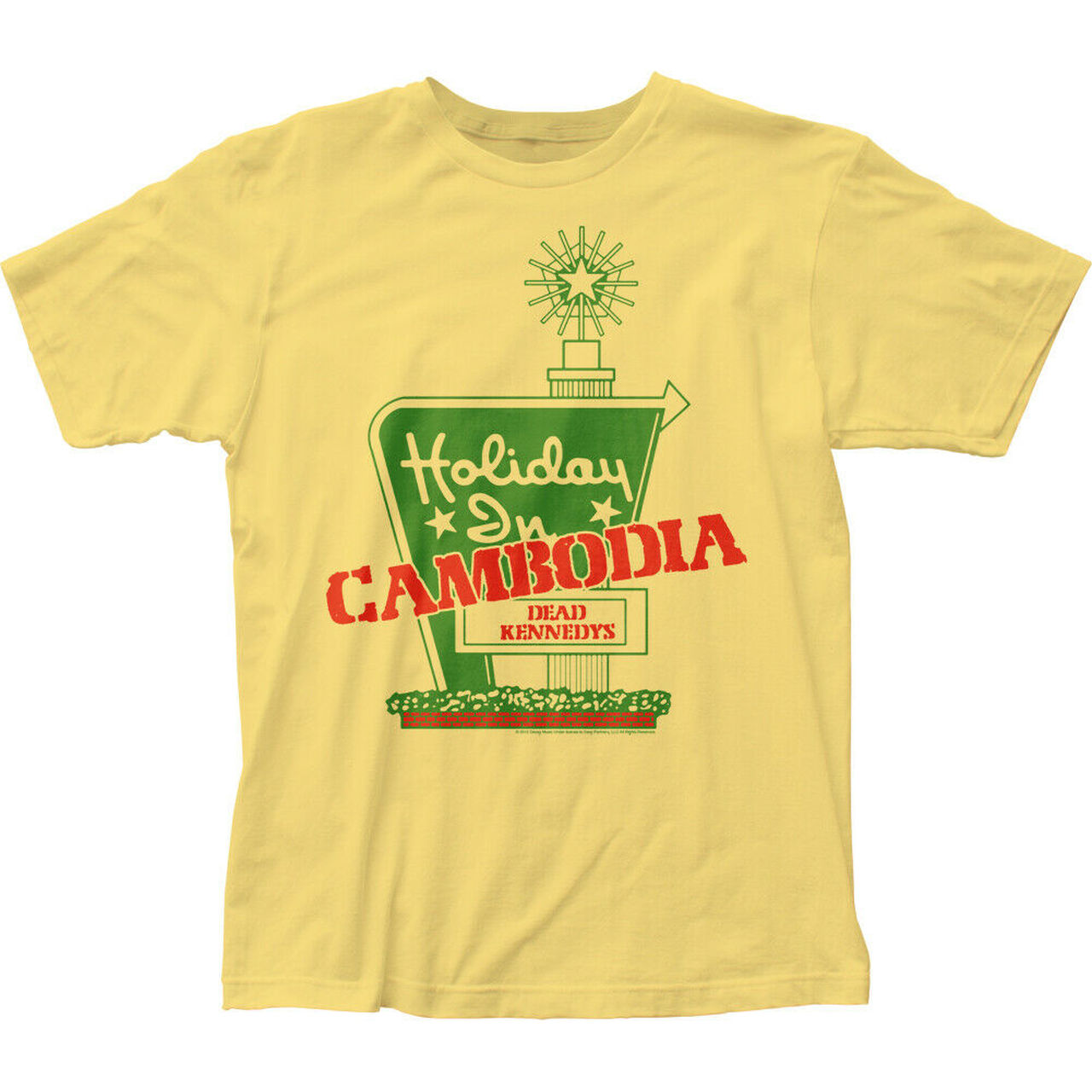 DEAD KENNEDYS "HOLIDAY IN CAMBODIA" Mens Unisex T-Shirt - Available in Sm to 2x