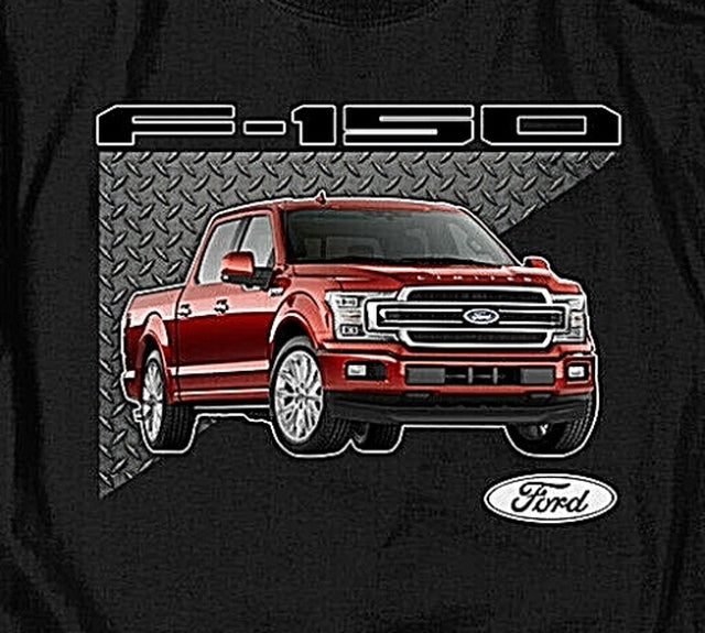 Ford F-150 Pick-Up Truck Men's Unisex T-Shirt. Available Sm to 5x