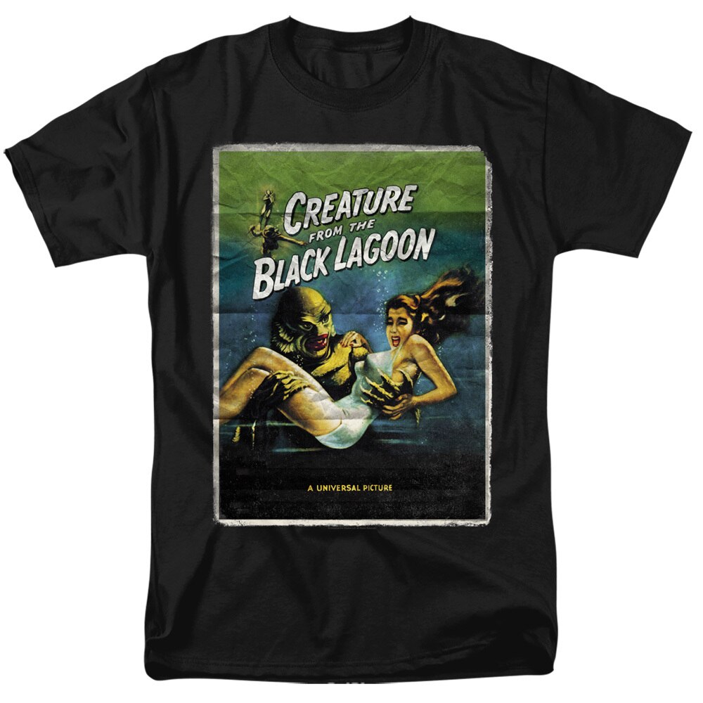 Universal Monsters-Creature from the  Black Lagoon-Creature one Sheet adult unisex t-shirt