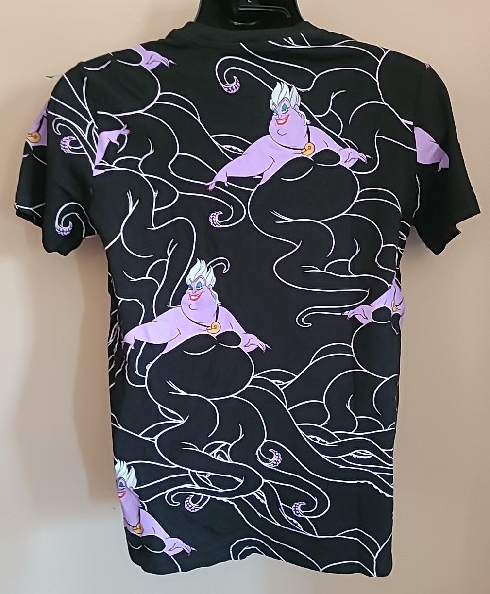 Ursula (Little Mermaid) All-Over Print Mens Unisex Small T-Shirt -Disney Parks