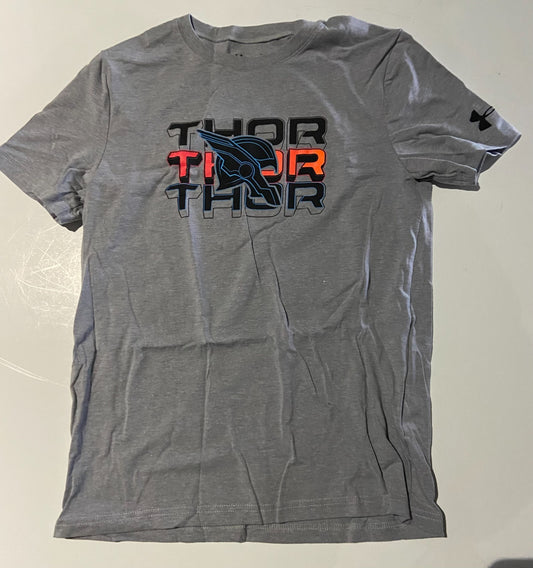 Under Armour Marvel Comics Thor Youth Tshirt HeatGear Size Large New
