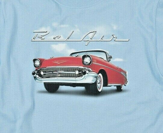 Chevrolet Bel Air "In the Clouds" Mens T-shirt -Available Sm to 5x