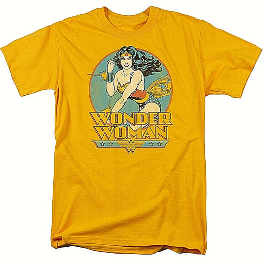 Wonder Woman "Classic Pose" Mens Unisex T-Shirt  -Available Sm to 3x -New