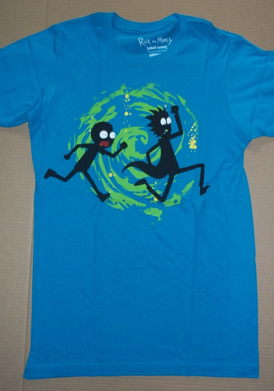 Rick & Morty Silhouettes  Men's Unisex T-Shirt - Available Small - 2XL