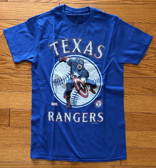 Marvel Comics Texas Rangers Men Unisex T-shirt - Avalable in Sm to Med -NEW