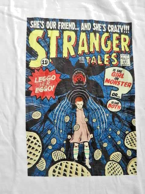 Stranger Things "Stranger Tales" Mens Unisex T-shirt -Sm to xL
