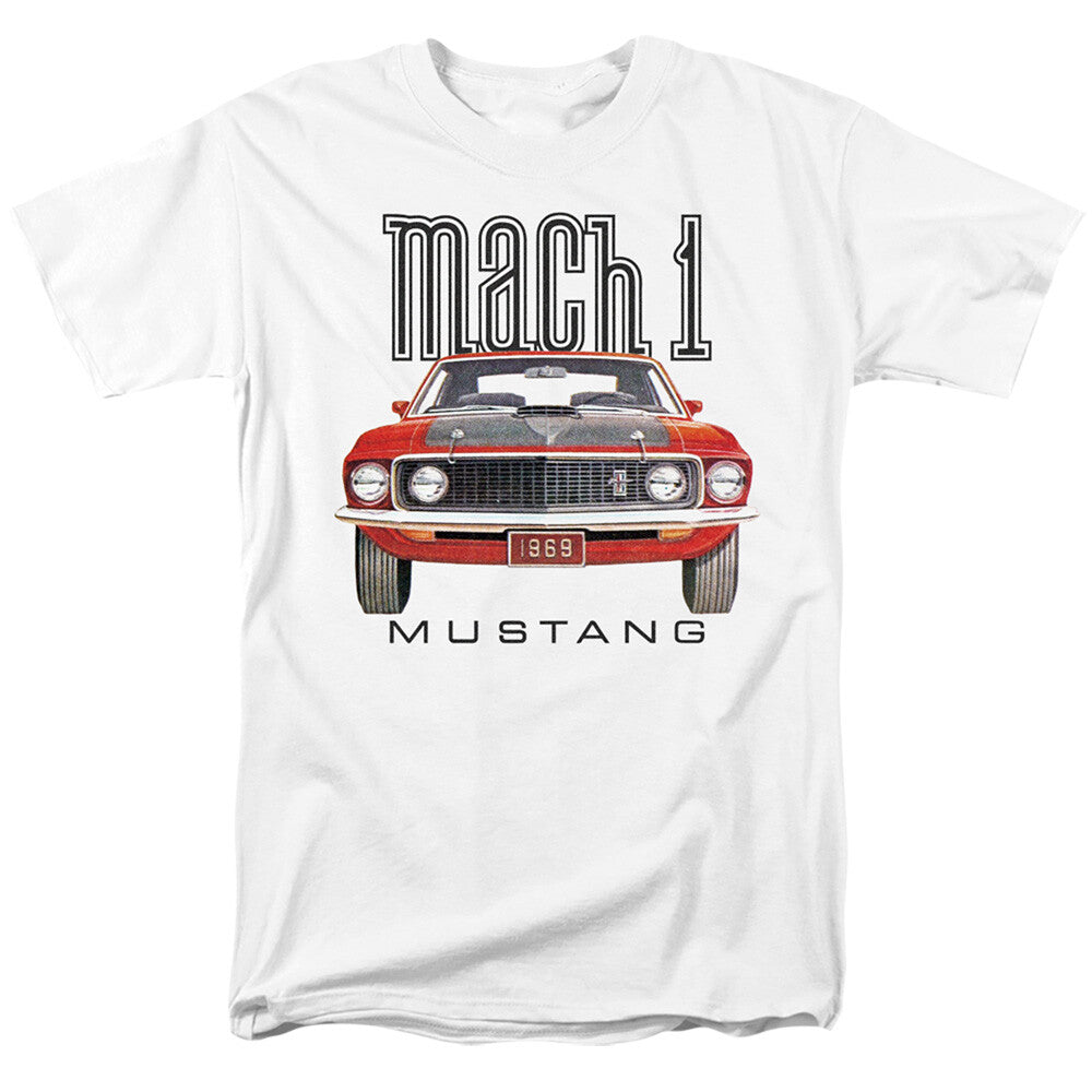 Ford Mustang 1969 Mach 1 Mens Unisex T-Shirt. Available Sm to 5x -new