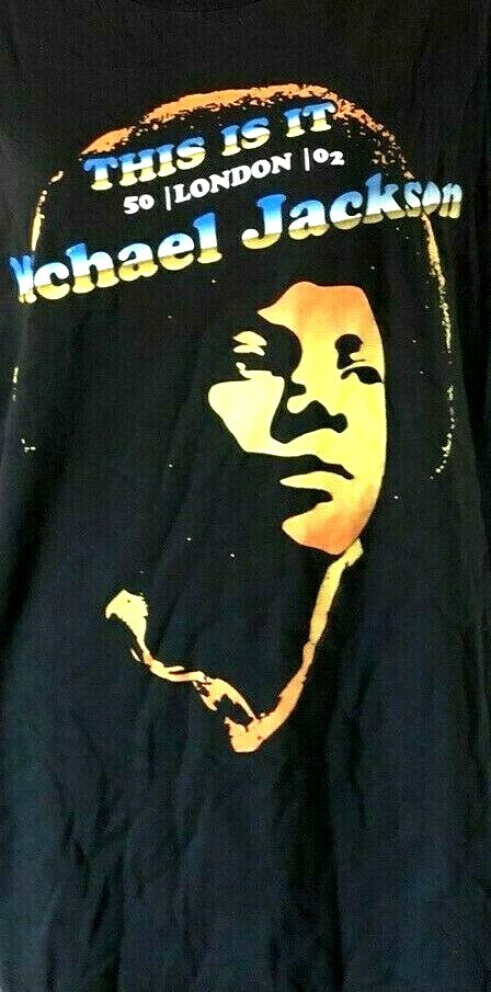Michae Jackson, This Is It, London  2009 Mens xL Unisex Tour T-Shirt