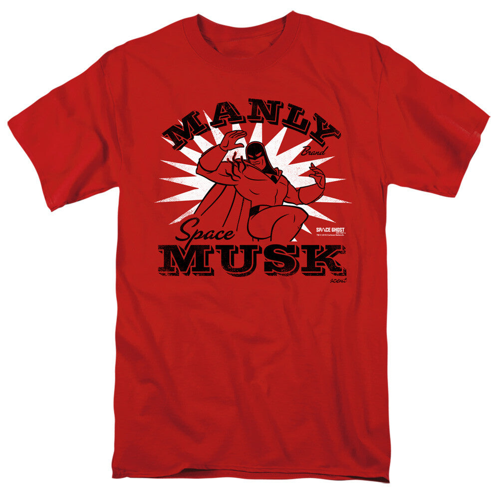 Space Ghost Coast to Coast "Manly Musk" Mens Unisex T-Shirt -Available Sm to 3x