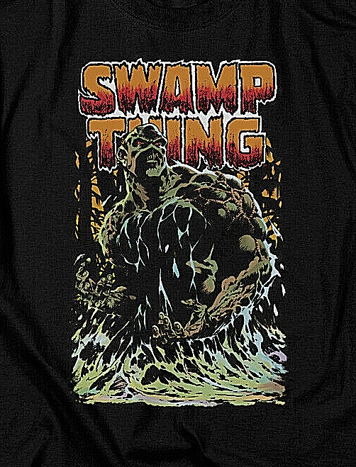 DC Comics: Swamp Thing (Bernie Wrightson) Mens Unisex T-Shirt Available Sm to 5x