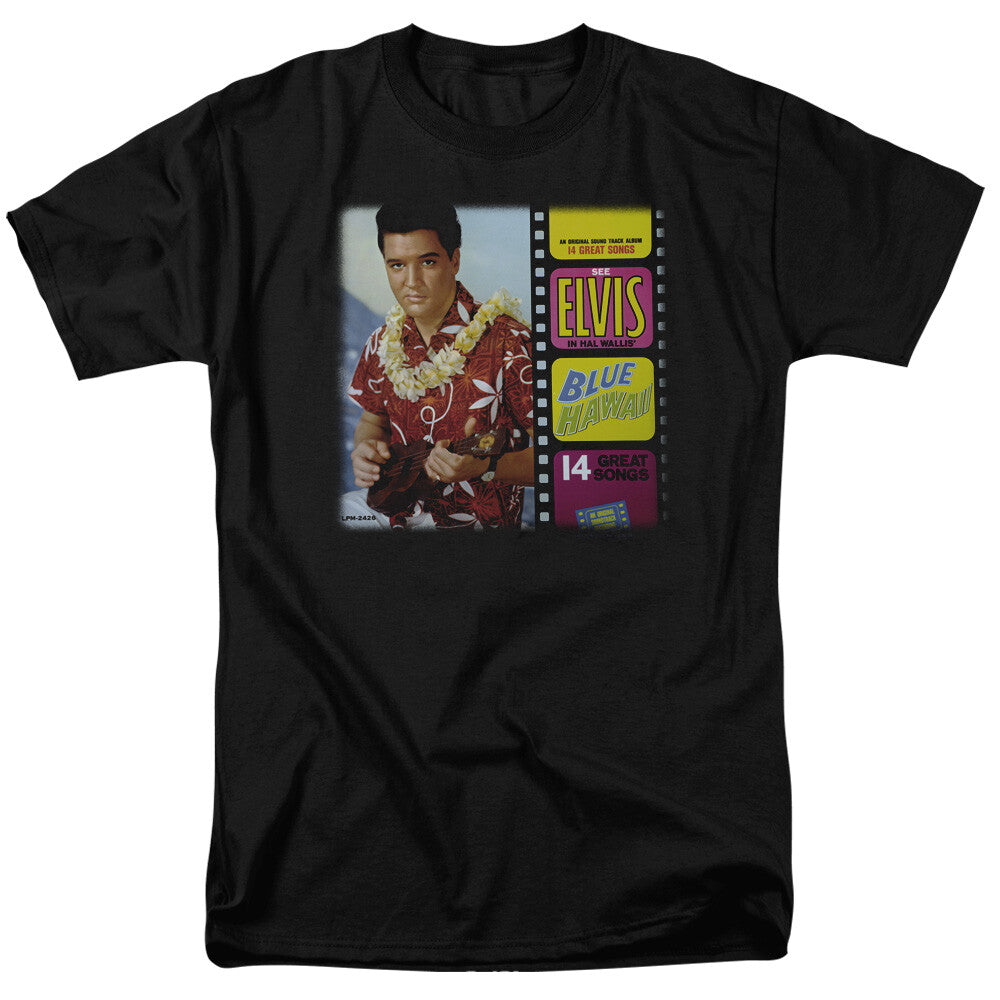 Elvis Presley "Blue Hawaii Album Cover" Mens Unisex T-Shirt, Available Sm to 5x