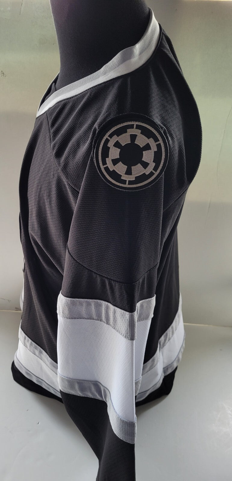 Star Wars Imperial Logo Pro Model Mens Large Hockey Jersey -Available Sm to 3x