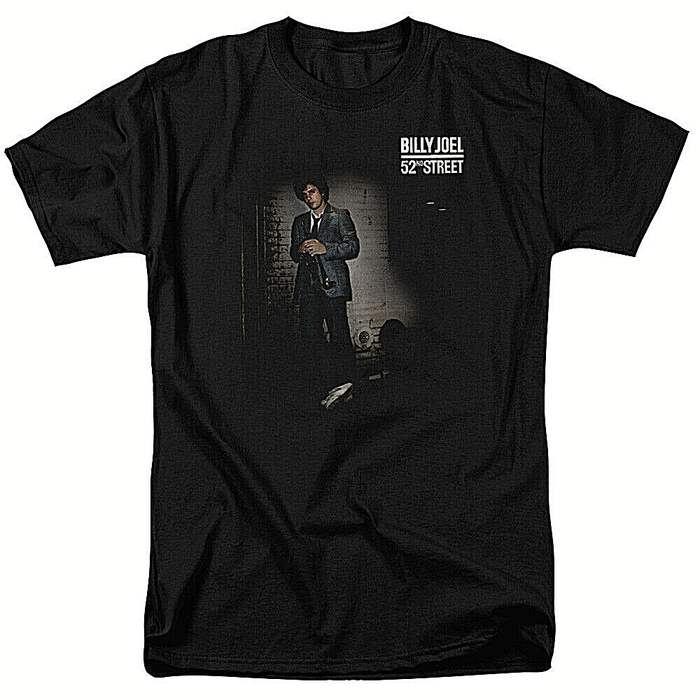 Billy Joel "52nd Street" Mens Adult Unisex T-Shirt New -Available Sm 5x
