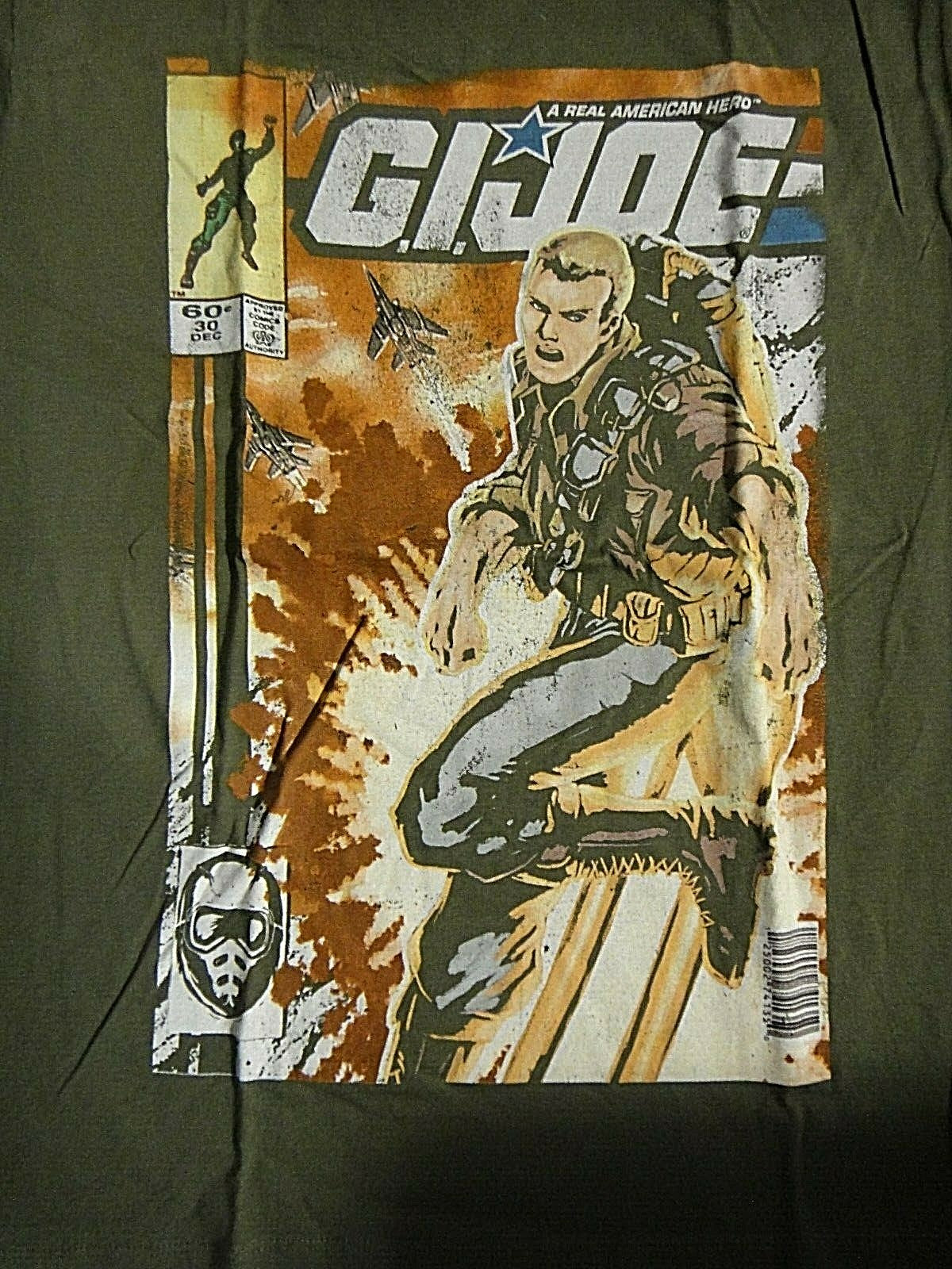 GI Joe A Real American Hero Comic book #30 Mens Unisex T-Shirt - Sm & Lg