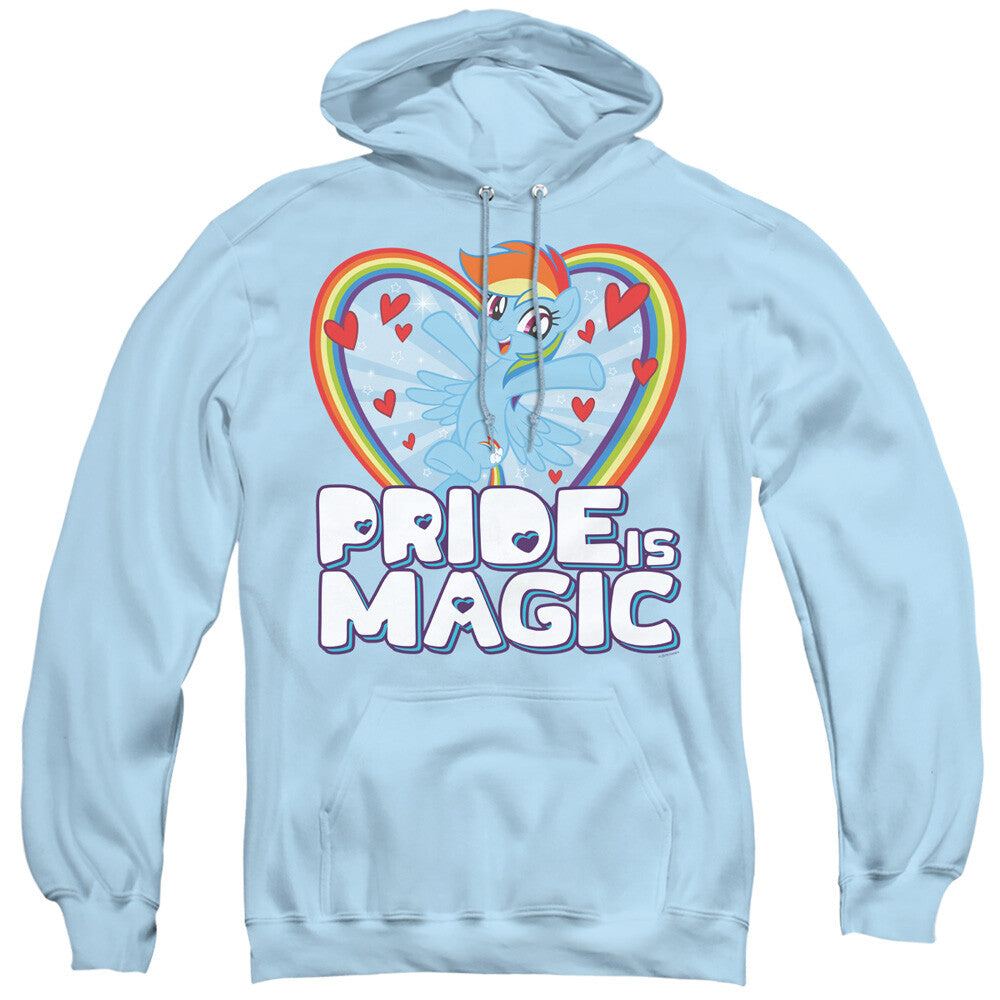 My Little Pony "Pride is Magic"  Mens Unisex Hoodie Available Sm to 3x -New