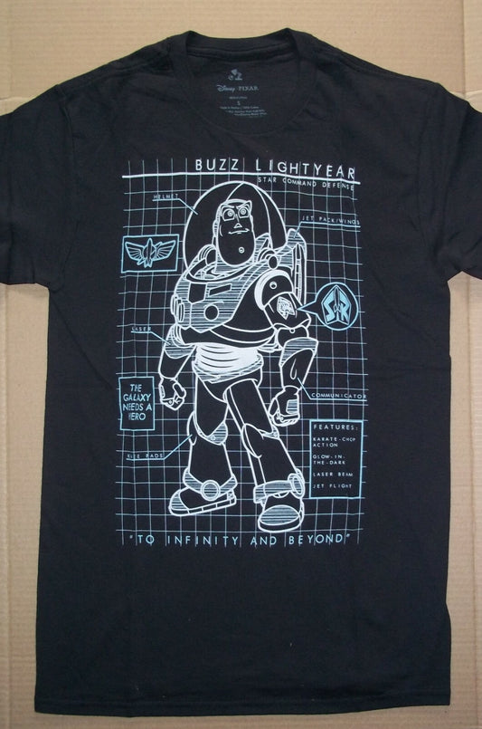 Disney Toy Story Buzz Lightyear  Men's Unisex T-Shirt - Available S & XXL