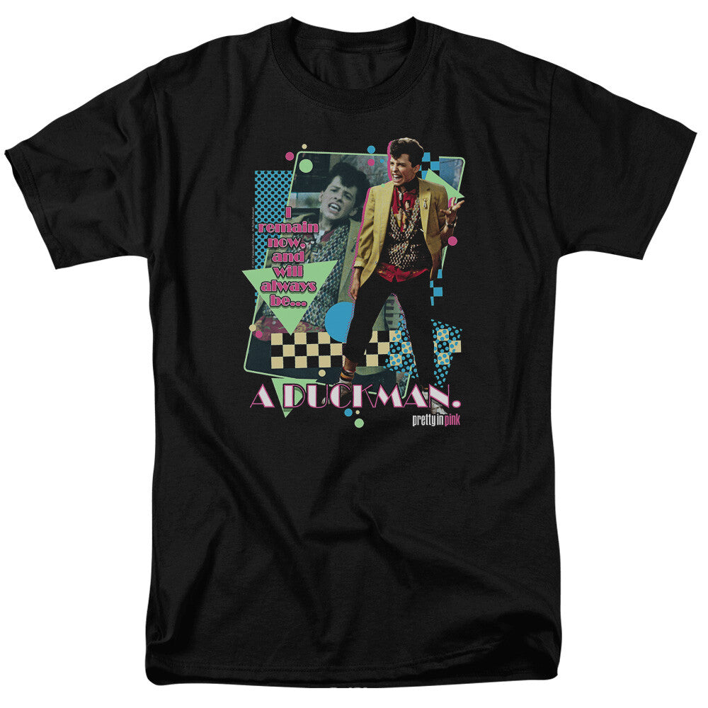 Pretty in Pink "A Duckman"  Mens Unisex T-Shirt -Available sm to 5x