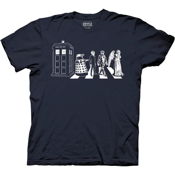 Doctor Who "Abbey Road" Mens Unisex T-shirt, Available in Sm to 3x -new