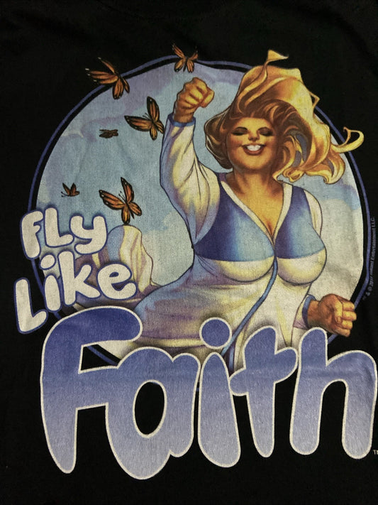 DC Comics Faith  Mens Unisex T-Shirt, Available S-XL New