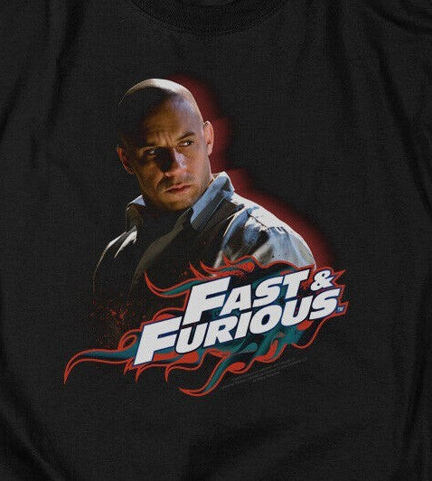 The Fast and Furious "Dom Toretto"  Mens Unisex T-Shirt, Choice Sm to 5x