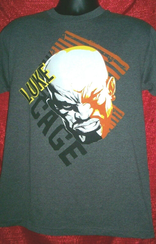 Marvel Luke Cage Face Mens Adult Unisex Medium T-shirt -new