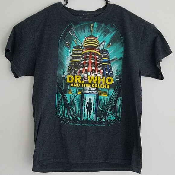 Dr. Who & The Daleks (1965 Movie) Mens XXL Unisex T-Shirt - New Old Stock
