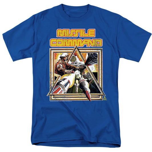 Atari Games  "Missile Command" Mens Unisex T-shirt -Available in Sm to 5x -new