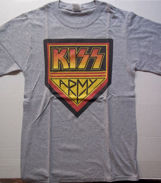 KISS  Army  Mens Unisex T-Shirt - Available in Sm, Med & 2XL