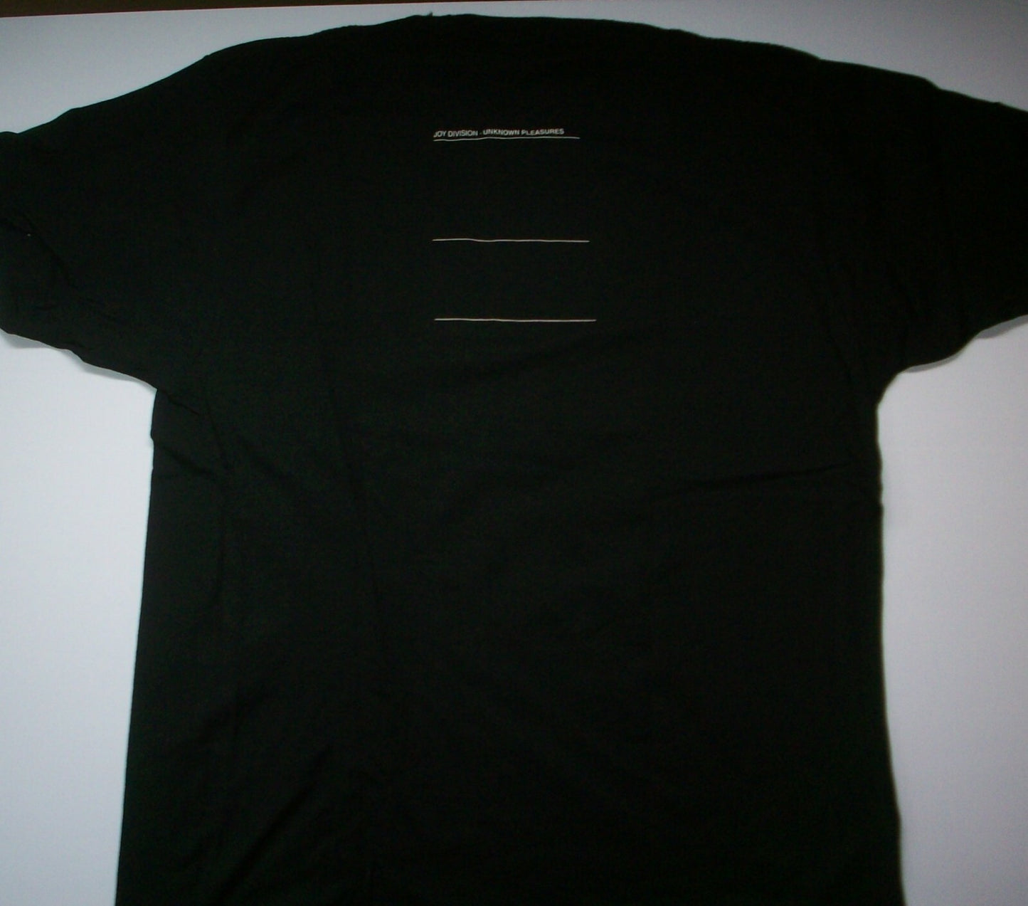 Joy Division "Unknown Pleasure" Album Mens Unisex T-Shirt -Available XL & XXL
