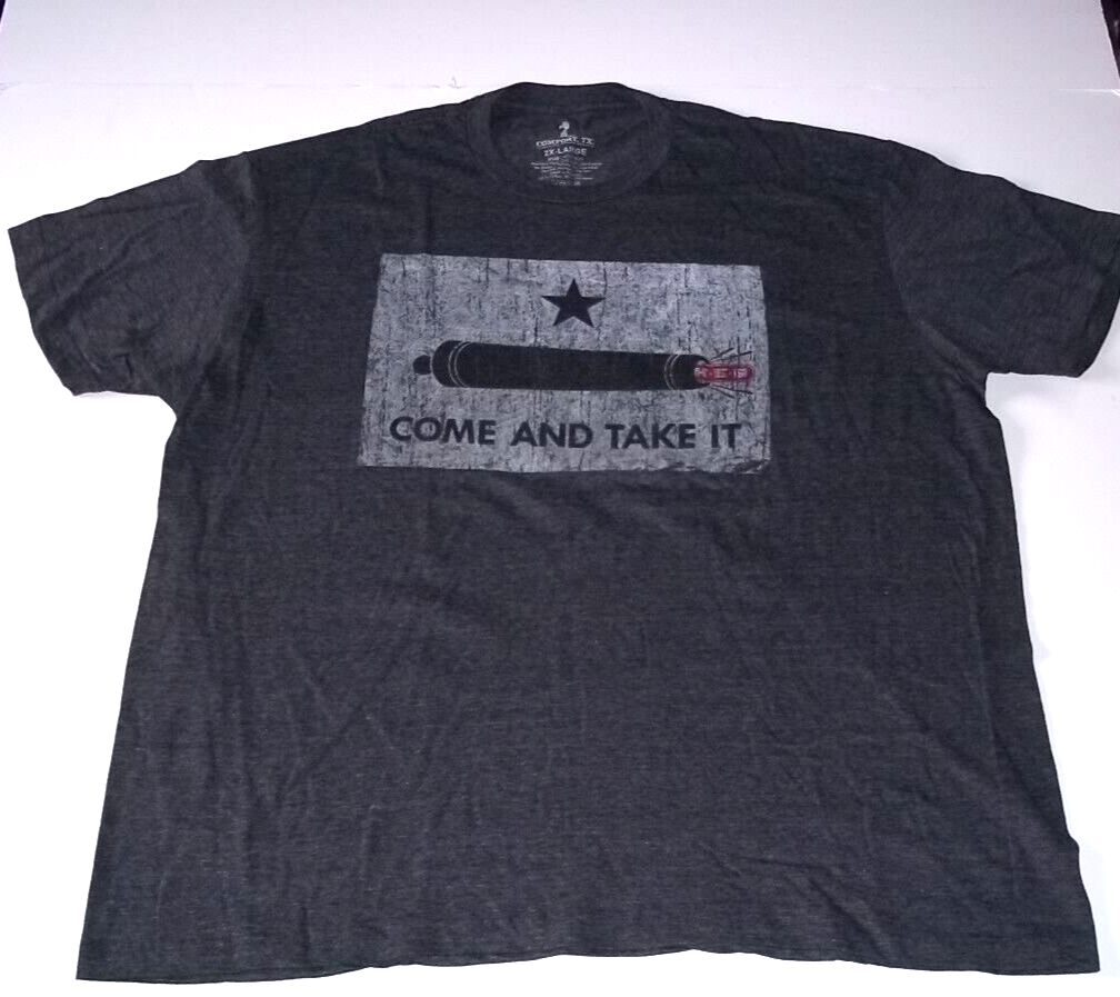 H.E.B. Gonzales Flag Men's Unisex XL Texas T-Shirt - New