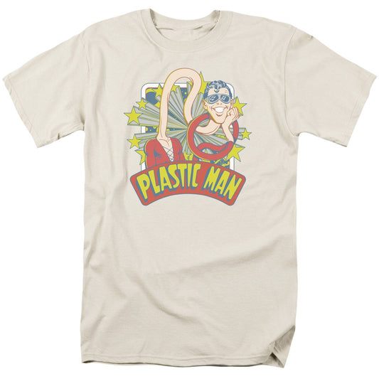 DC Comics Plastic Man w/Stars Mens Unisex T-shirt -Available in Sm to 3x -New