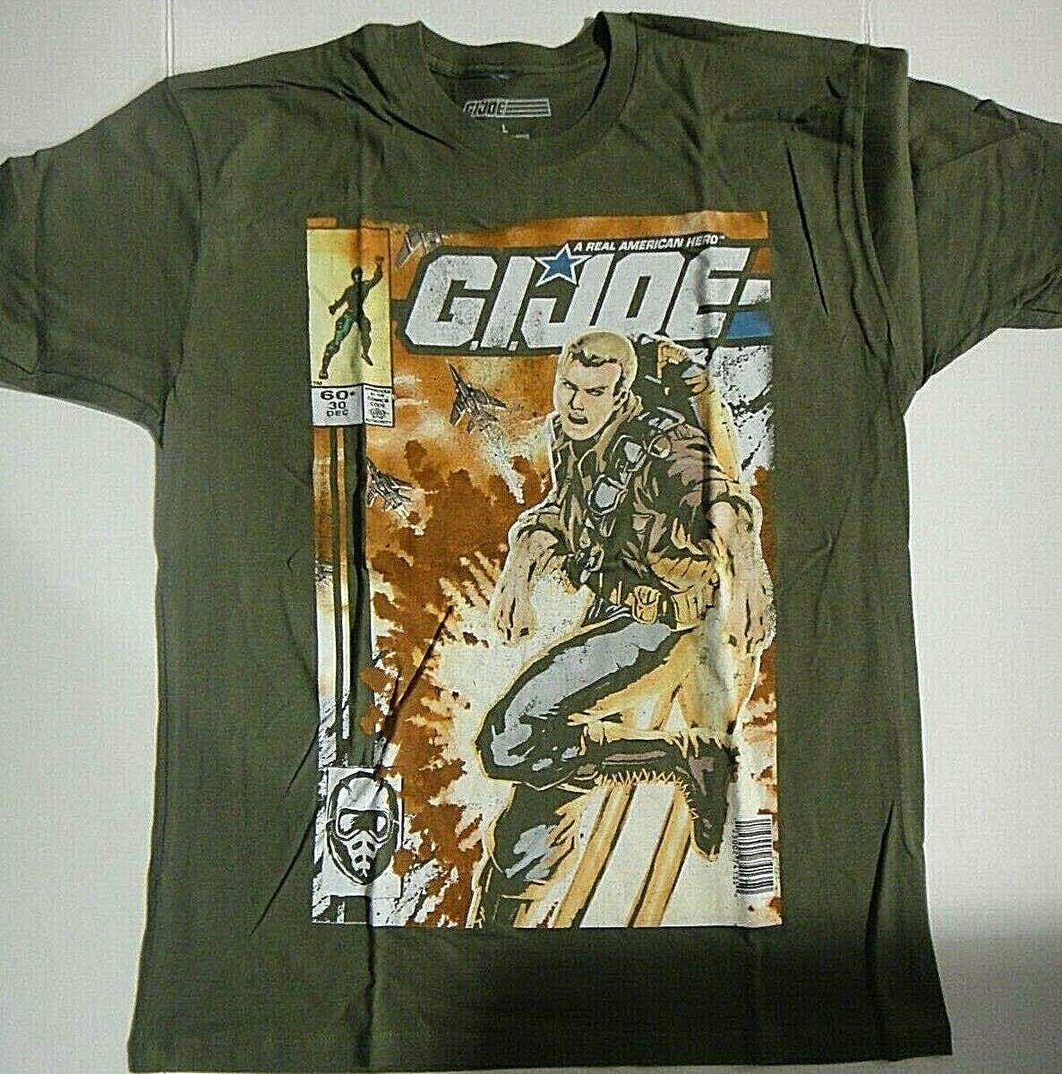 GI Joe A Real American Hero Comic book #30 Mens Unisex T-Shirt - Sm & Lg