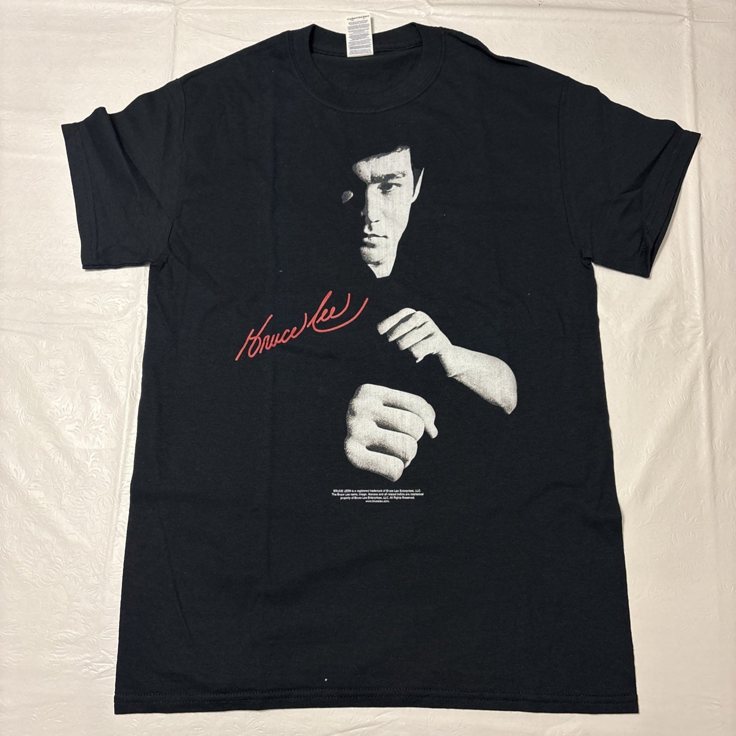 Bruce Lee "Iconic Pose" Men Small Unisex T-Shirt - NOS