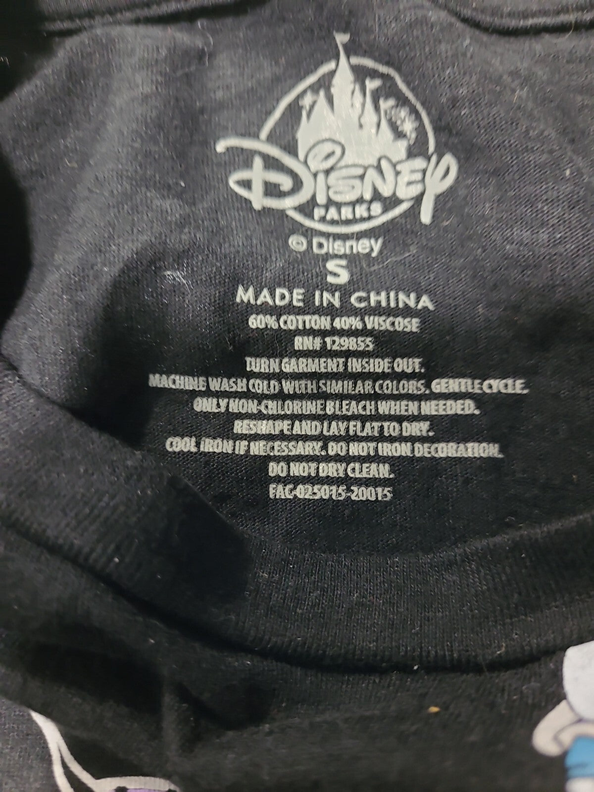 Disney Parks Ursula Sea Witch The Little Mermaid Men Small Unisex T-Shirt -new