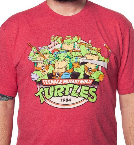 Teenage Mutant Ninja Turtles "1984" Mens XL Unisex T-Shirt - New 