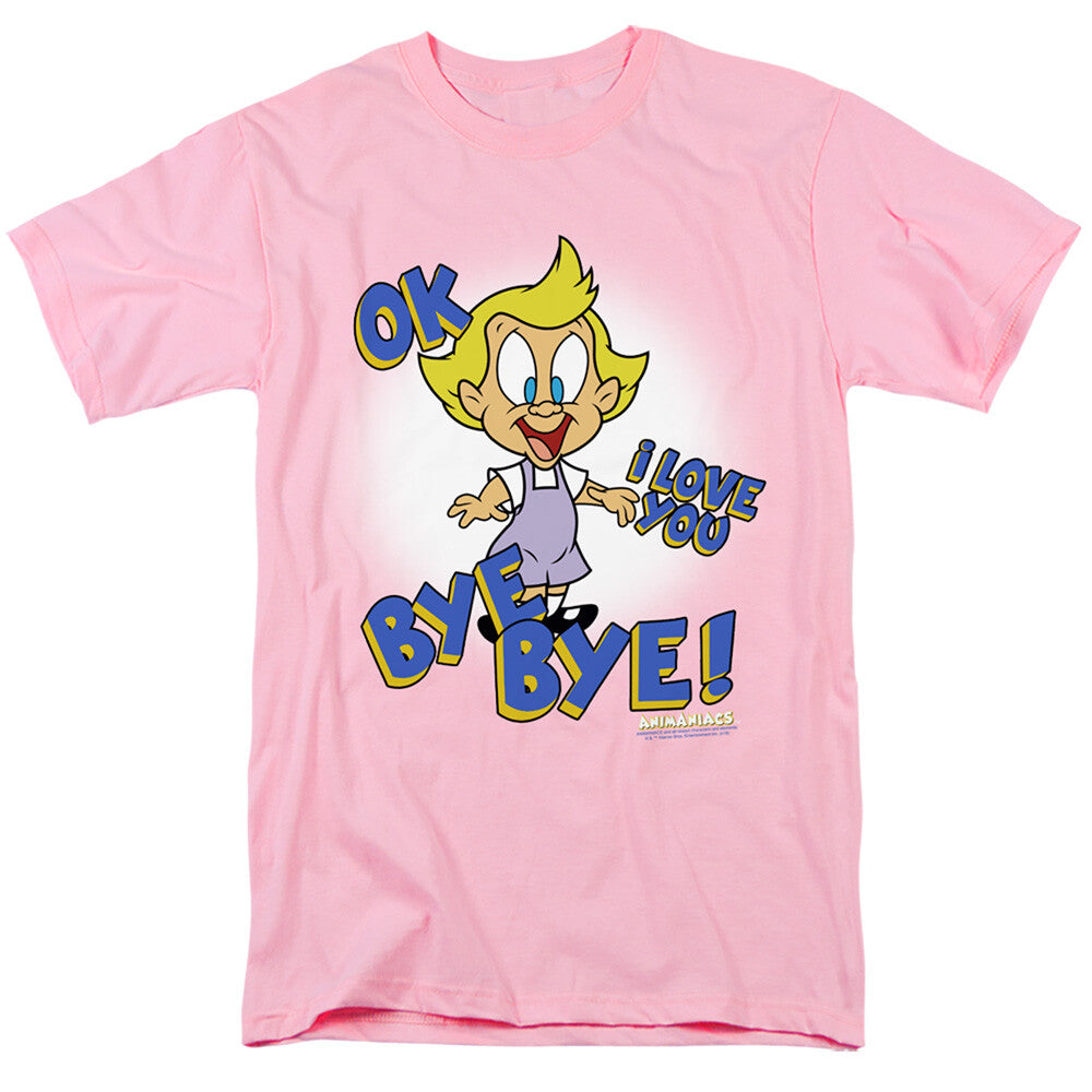 Animaniacs "OK, I Love You, Buh-Bye! - Mindy" Mens T-Shirt, Available Sm to 5x