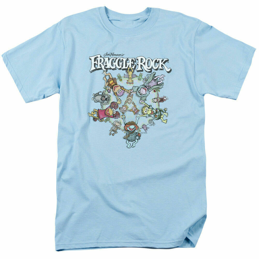 Fraggle Rock "Circle of Life" Mens Adult Unisex T-shirt -Available in Sm to 3x -