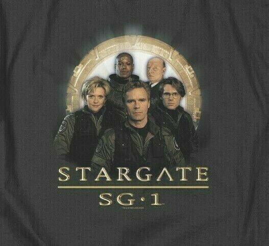 Stargate SG-1 "Five Under the Gate" Mens Unisex T-Shirt, Available Sm to 5x