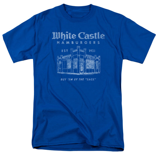 White Castle "By the Sack" Mens Unisex T-shirt, Available in Sm to 5x