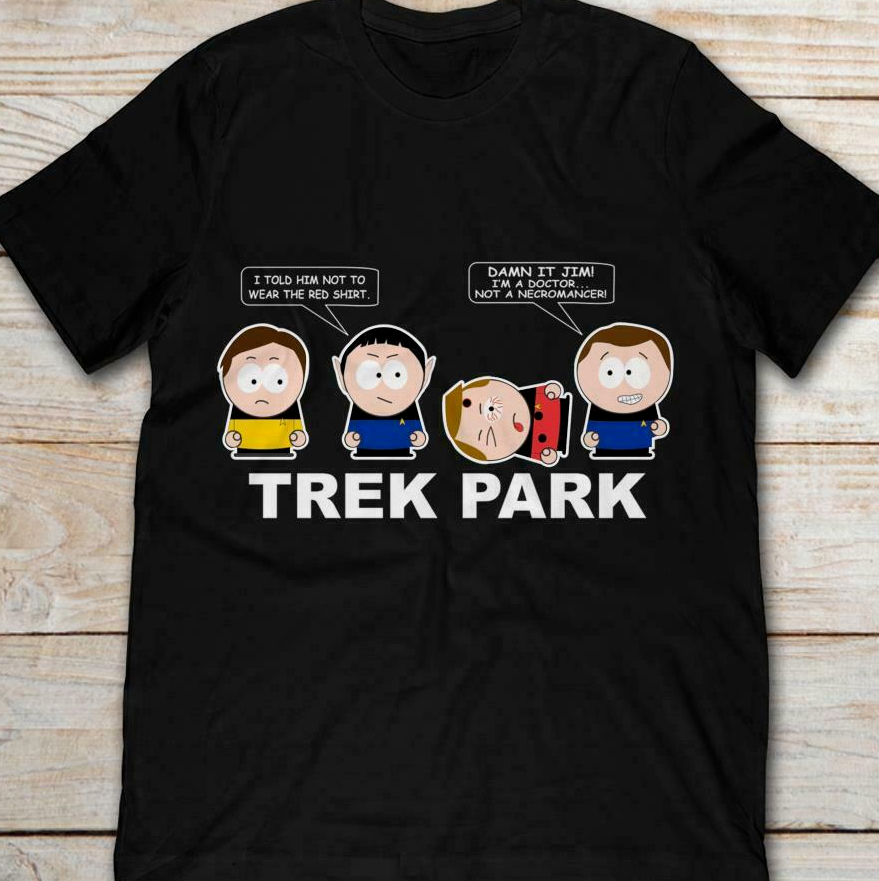 Star Trek Original Series "South Park Red Shirt Parody" Mens 2x Unisex T-shirt  