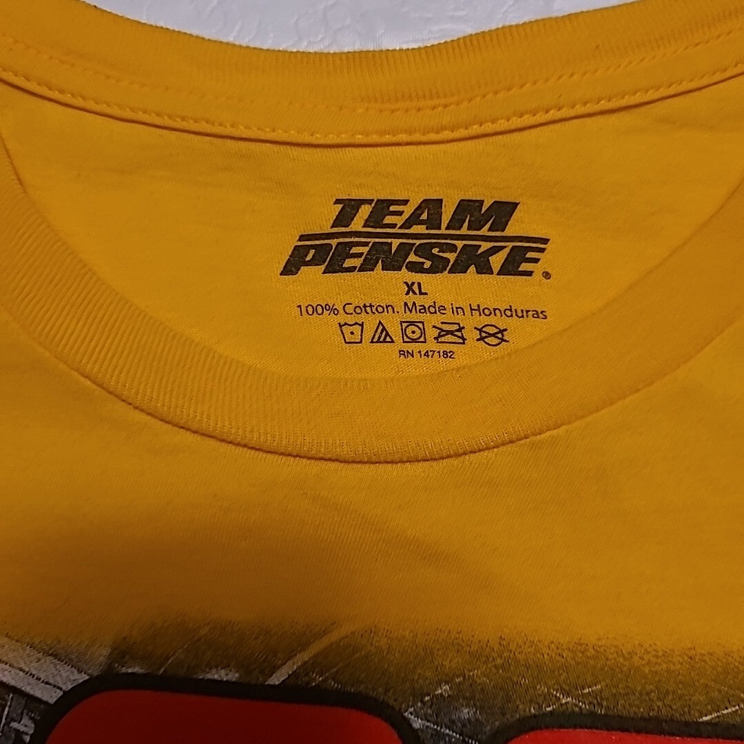 NASCAR #22 Joey Logano (Team Penske) Womens Medium Unisex T Shirt