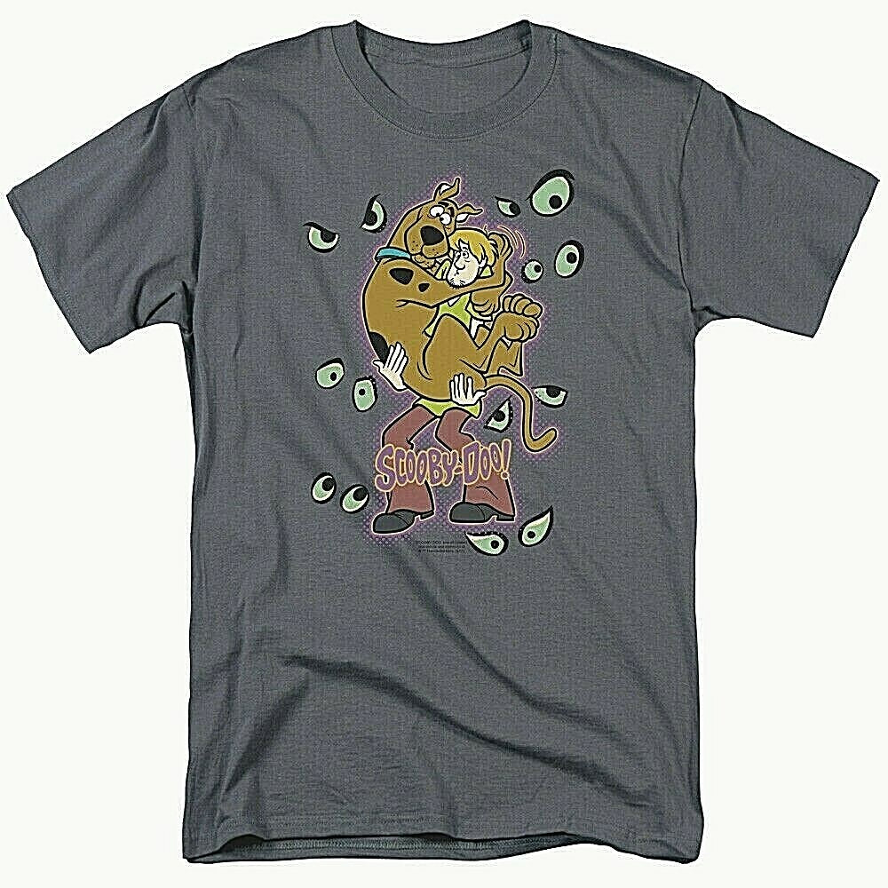 Scooby Doo "Eyes Watching" Mens Adult Unisex T-Shirt -Available in Sm to 3x -New