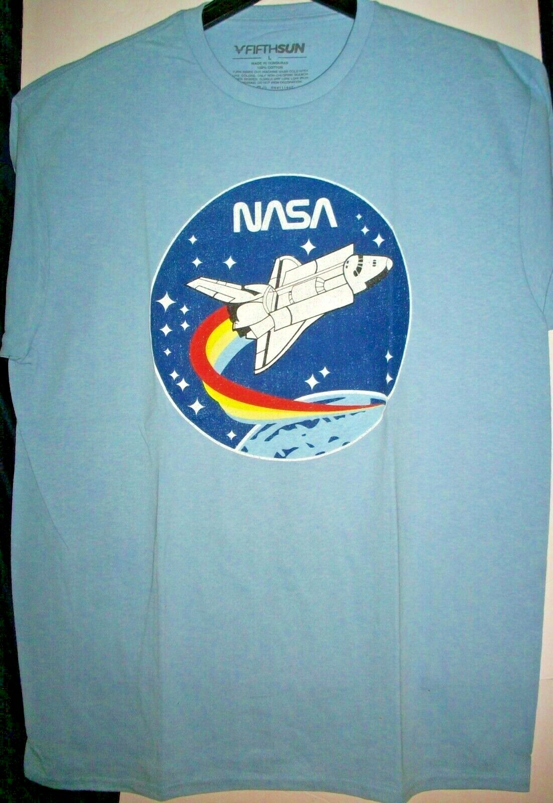 NASA Space Shuttle Mens Large Adult Unisex Adult T-Shirt - New