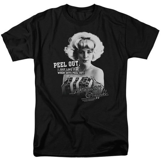 American Graffiti "Candy Clark, Peel Out" Mens T-Shirt, Choice Sm to 5x -new