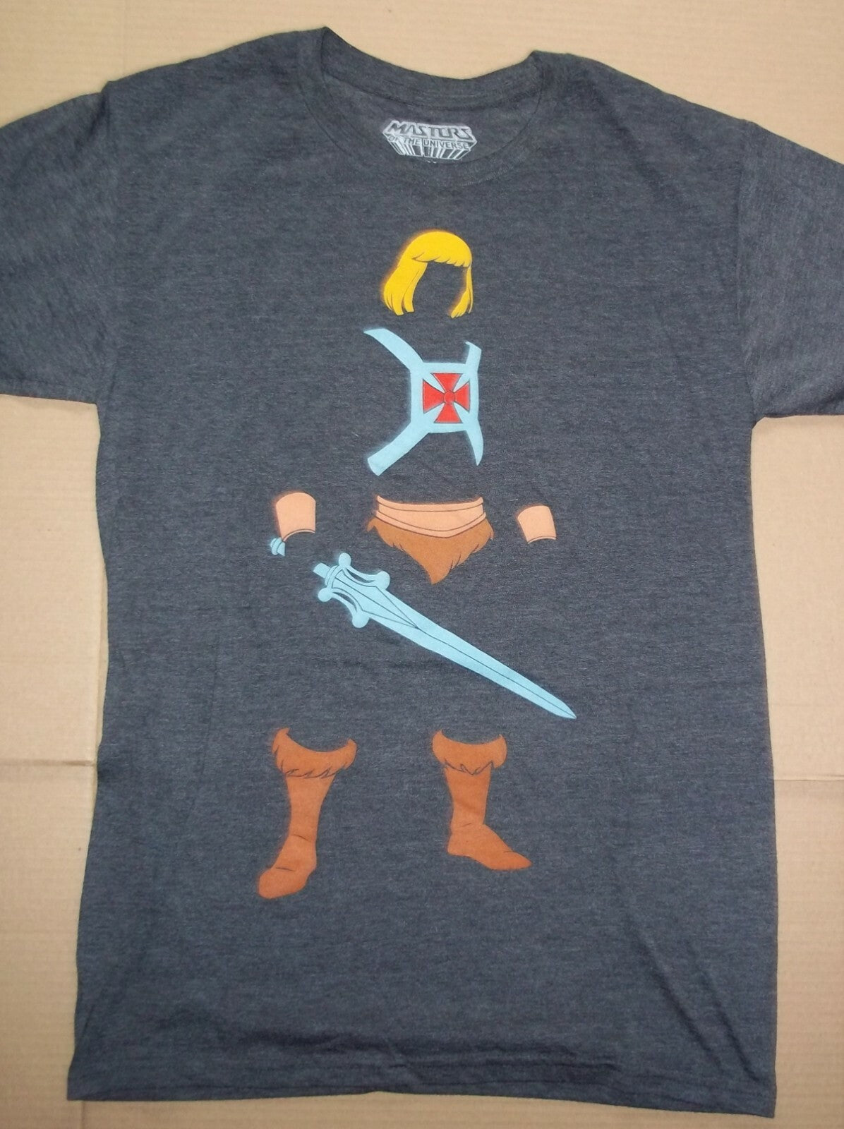 Masters Of The Universe He-Man Mens Adult Unisex T-Shirt - Available S & M