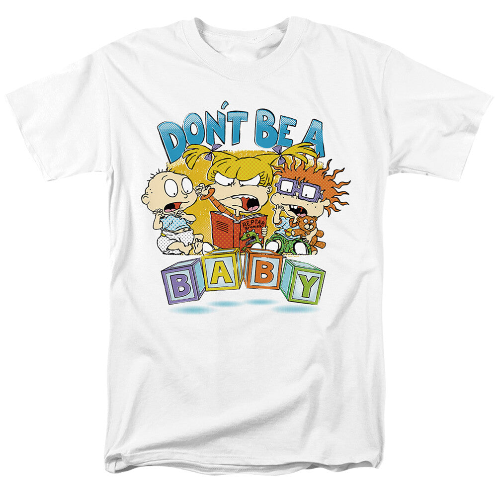 Rugrats, "Don't Be A Baby" (Nickelodeon) Mens Unisex T-shirt. Available sm to 5x