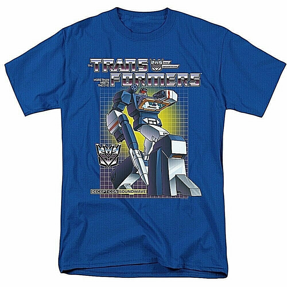 Transformers "Soundwave" Mens Adult Unisex T-Shirt -Available sm to 5x -new