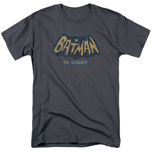 Batman 1966 TV Series Logo "In Color"  Mens T-Shirt. Available Sm to 5x -new